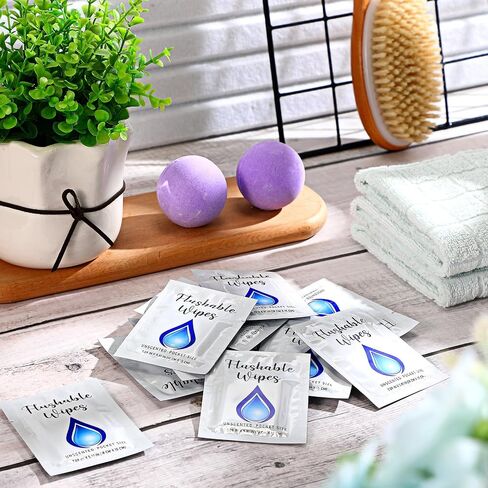 Timgle 100 Count Flushable Wipes Individually Wrapped Wipes Bulk Individual Hand Wipes Pocket Size Travel Wipes Flushable Butt Wipes for Women Men Family Travel Friendly Alcohol Free(Coconut) in Saudi Arabia