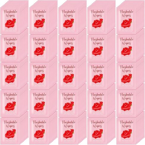 Timgle 100 Count Flushable Wipes Individually Wrapped Wipes Bulk Individual Hand Wipes Pocket Size Travel Wipes Flushable Butt Wipes for Women Men Family Travel Friendly Alcohol Free(Coconut) in Saudi Arabia