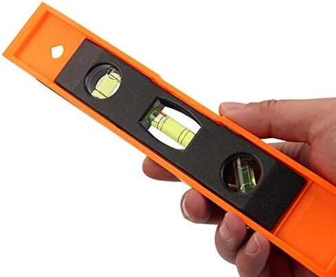 9 بوصة مستوى الطوربيد المغناطيسي، أداة قياس مستوى الجيب المغناطيسي للطوربيد - برتقالي in Kuwait