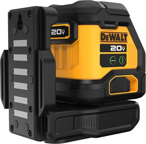 DEWALT 20V MAX، مستوى الليزر، ليزر خط متقاطع، أخضر، أداة عارية فقط (DCLE34021B) in Saudi Arabia