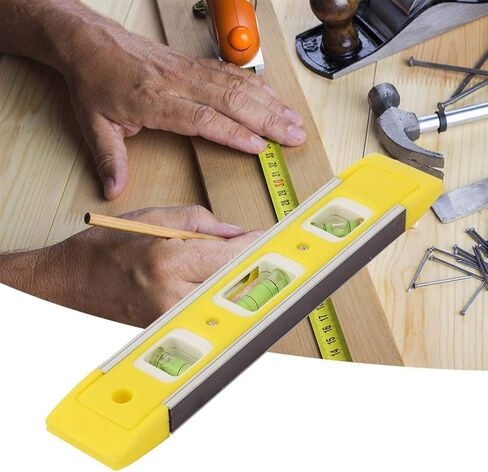 9 بوصة مستوى الطوربيد المغناطيسي، أداة قياس مستوى الجيب المغناطيسي للطوربيد - برتقالي in Kuwait