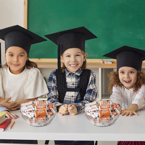 Outus 2024 Graduation Decoration Label Sticker Congrats Mini Candy Bar Wrapper Class of Party Supplies College High School Nursing Grad Celebration, Candy Not Included (Orange,180 Pcs) in Saudi Arabia