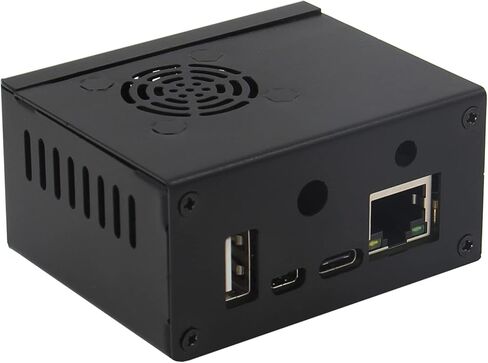 Orange Pi Zero 2 Case N500, Metal Case with 5V 3010 Cooling Fan and 4pcs Aluminum Heatsinks & Antenna in Saudi Arabia