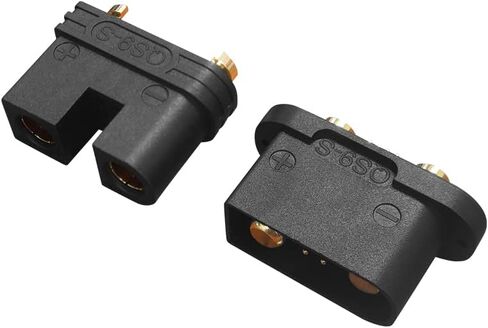 QS9-U Anti-Spark Connector 180Amp High Current Quick Connect Connector 6-10 Gauge with Screw Hole Mounted Quick Connect/Disconnect Battery Terminal for Car E-Bike RV Winches Lifts Motor - QS9u in Saudi Arabia