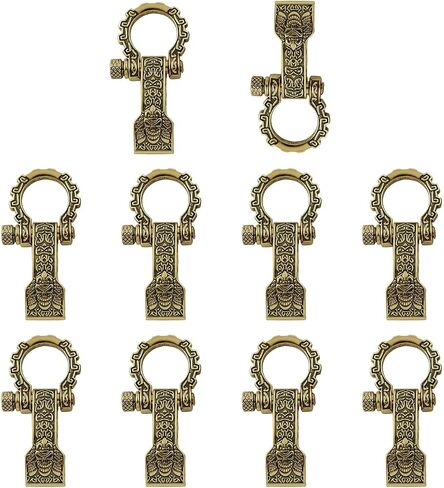 10PCS Adjustable D Shackles Buckles Paracord Shackles Bow Shackles Screw Pin Anchor Shackle or Paracord Bracelet Belt in Saudi Arabia