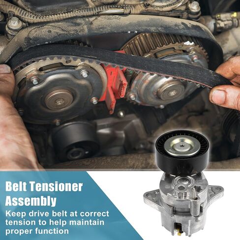 X AUTOHAUX Belt Tensioner Pulley Assembly for Dodge Sprinter 2500 3500 2003-2006 for Mercedes-Benz E320 2005-2006 Serpentine Tensioner 38415 5080243AA 6112000270 in Saudi Arabia