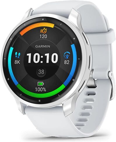 متوافق مع Garmin Venu 3S 41 مم /Garmin Venu 3 45 مم، جراب واقٍ مقاوم للماء ناعم ومطلي بمادة TPU وغطاء واقي شاشة مقاوم للخدش (45 مم، 6 عبوات) in Kuwait