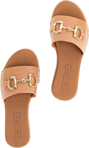 Yellow Box Women's Anabel Jelly Slide Sandal in Kuwait