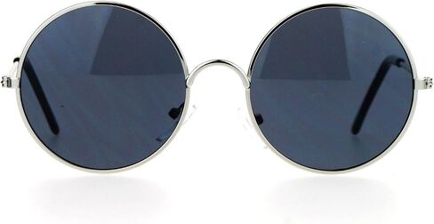 SA106 Boys Kids Size Round Circle Mirrored Mirror Lens Hippie Sunglasses in Saudi Arabia