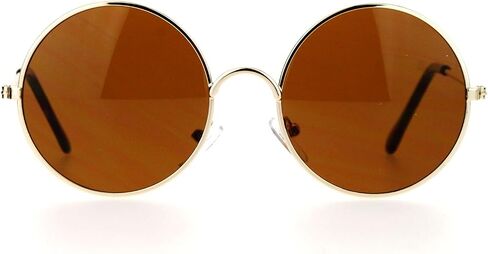 SA106 Boys Kids Size Round Circle Mirrored Mirror Lens Hippie Sunglasses in Saudi Arabia