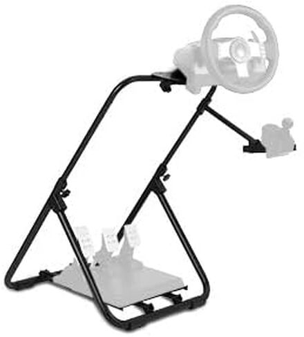 GAOMON Racing Wheel Stand, Steering Wheel Stand Foldable Height Adjustable Compatible with Logitech/Thrustmaster G25, G27, G29, T300RS, TXF458, T500RS, T3PA-PROF1, Racing Simulator Cockpit, Black in Saudi Arabia