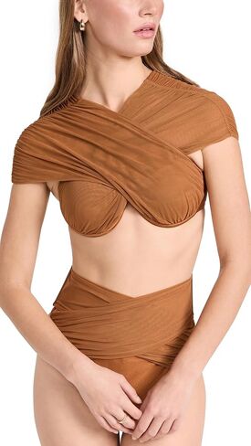 قميص بيكيني Ubu للسيدات من Andrea Iyamah in Kuwait