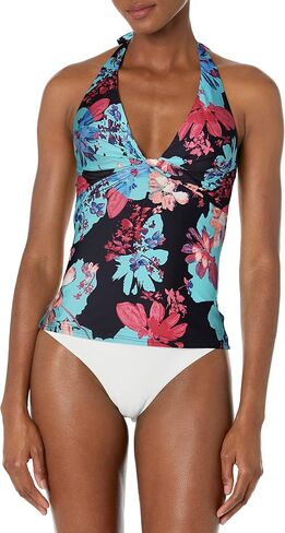 DKNY Women's Standard Triangle Halter Tank Top Bikini Bathing Suit in Saudi Arabia