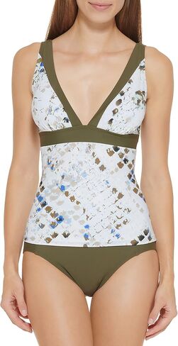 DKNY Women's Standard Triangle Halter Tank Top Bikini Bathing Suit in Saudi Arabia