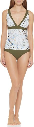 DKNY Women's Standard Triangle Halter Tank Top Bikini Bathing Suit in Saudi Arabia