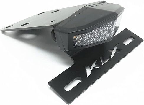 حامل لوحة ترخيص مزيل مرتب للذيل الخلفي LED إشارة انعطاف مدمجة للفرامل متوافقة مع KAWASAKI KLX 250S 2006-2014، KLX 250SF 2009-2010 (شفاف) GY-JT-1012-W1 in Kuwait