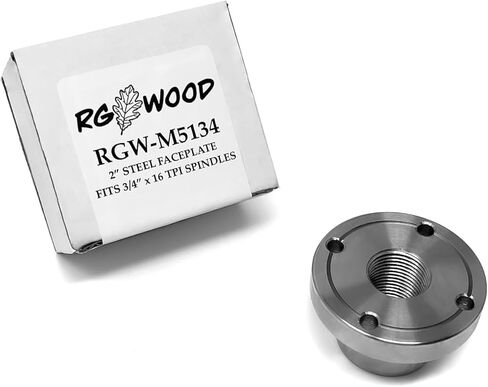 لوحة وجه لمخرطة خشب فولاذية مقاس 2 بوصة، ملولبة مقاس 3/4 بوصة × 16 نقطة في البوصة in Kuwait