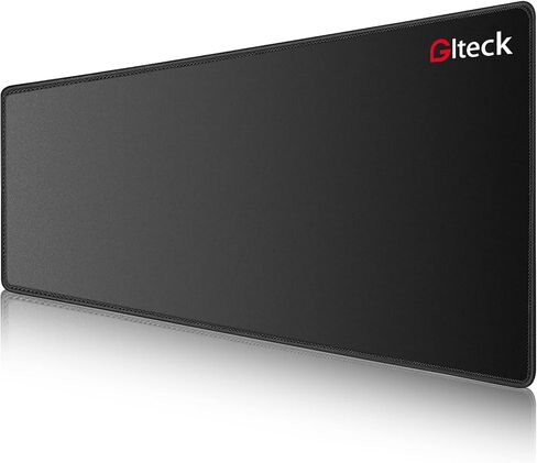 لوحة ماوس للألعاب XXXL/لوحة مكتب كبيرة ممتدة مقاس 36 بوصة × 16.5 بوصة لوحة ماوس GLTECK طويلة غير قابلة للانزلاق حواف مطاطية مخيطة مع حقيبة محمولة in Kuwait