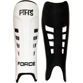 Field Hockey Shin Guards Force Symphony Colors White Blue Teal Blue Sizes Small Medium Large