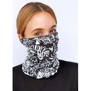 Maaji Cozy Hug Protective Tube Scarf, Black, One SIze, 1008INV003