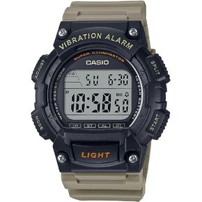 Casio W-736H-5AVCF Black/Beige One Size, Brown