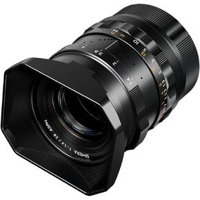 Full Frame Photography Lens Simera 28 mm f1.4 for Leica M Mount - Black