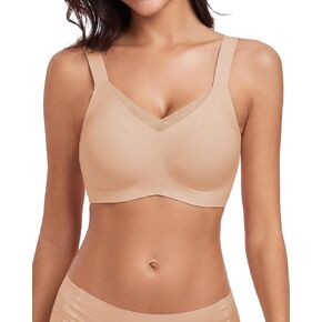 WOWENY Wireless Bras for Women no Underwire Push Up Bra Comfort Seamless Full Coverage Bralettes with Support Everyday Bra
