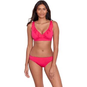 Lauren Ralph Lauren Women's Beach Club Solids Ruffle Underwire Bikini Top
