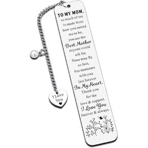 Daughter in Law Mothers Day Gifts from Mother in Law Birthday Wedding Anniversary Engagement Gifts for Daughter-in-Law Bookmark Gifts for Book Lover Book Accessories