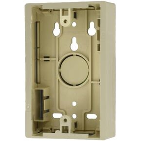 Leviton 42777-1IB Surface Mount Backbox, Single Gang, Ivory, 1.45", Image