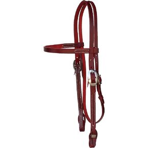 CHALLENGER Horse Amish Western Working Tack Latigo Leather Quick Change Bridle 975L104