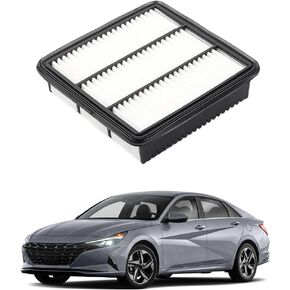 Dasbecan 28113-AA100 Engine Air Filter Compatible with 2021 2022 2023 Hyundai Elantra 2.0L Replaces# 28113-AA100-AS 28113AA100