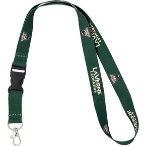 Desert Cactus University of La Verne Lanyard Leopards LV Car Keys ID Badge Holder Keychain Detachable Breakaway Snap Buckle (Green)