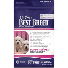 Best Breed Puppy Diet Made in USA [Natural Dry Puppy Food for Large Breed and Small Breed Puppies]- 4lbs.