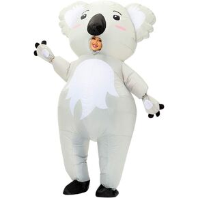 Inflatable Koala Costume for Adult Funny Blow up Costume Cosplay Party Christmas Halloween Costume