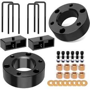 3mirrors 3" Front Leveling Lift Kits for 2007-2022 Silverado1500 2WD/4WD,GMC Sierra 2WD/4WD 2007-2020,3 Inch Front Strut Spacer Suspension Lift Kits Lift Spacers