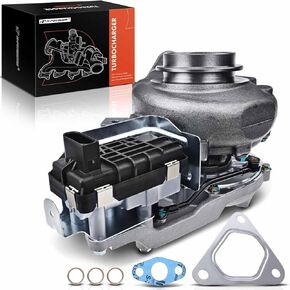 A-Premium Complete Turbo Turbocharger Kit, with Gasket, Compatible with Dodge Sprinter 2500/Sprinter 3500 2003 2004 2005 2006, 2.7L, Replace# 6470900280, A6470900280