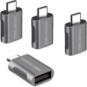 USB C to USB Adapter [4 Pack],OTG Cable | Thunderbolt3 to USB|10Gbps High-Speed | USB-IF Certified | Compatible with MacBook Pro/Air, iPhone 15, Laptops, Tablets in Saudi Arabia