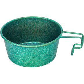 TiTo Titanium 500ML Titanium Sierra Cup Bowl with Handle Portable Lightweight Cookware for Outdoor Camping, Hiking, Backpacking, Picnic, BBQ Kitchen Tableware (Blue Colorful) in Kuwait