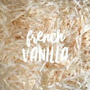 French Vanilla Cream Shredded Tissue Paper Shred Hamper Gift Box Basket Filler Fill Wedding Bridal ShowerGifts 200g