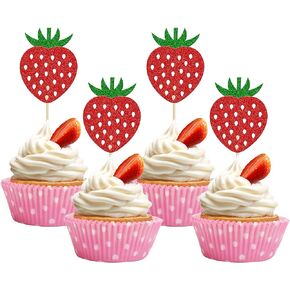 1Pc Lemon 1st Birthday Cake Topper Glitter Lemon One Cake Pick Fruit Theme Lemonade First Birthday Cake Decorations for Lemon Theme Baby Shower Boys Girls 1st Birthday Party Supplies
