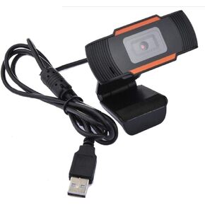 Universal Plug and Play Webcam with HD Lens for Computer with USB Jack and 1.5 m Cable