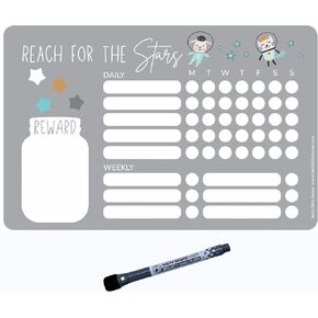 منتجات Star Jar (مخطط المهام الروتينية مع قلم المسح الجاف) in Kuwait