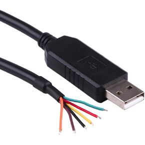 FT232RL Chip USB to 5v TTL UART Serial Cable 6 Way Wire End, TTL-232R-5V
