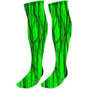LIGHTNING KNEE HIGH Custom Printed Socks Great for Softball, Lacrosse, Field Hockey, Soccer, Volleyball