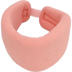 VGEBY Neck Brace,Neck Protector Pillow Cervical Brace Collar Elastic Sponge Soft Neck Support for Pain Relief Pink