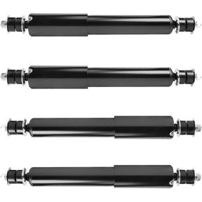 EZGO TXT Shocks EZGO Golf Cart Front and Rear Shock Absorbers Fit for 1994-Up Gas and Electric Medalist EZGO TXT Golf Carts Replaces OEM #70248-G01, 76418-G01, 70324-G01,Nivel Part #5006（4PCS）