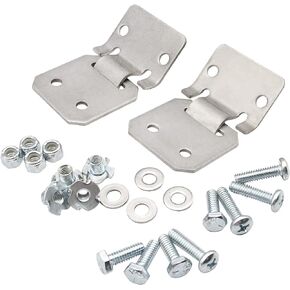 Golf Cart Seat Hinge Set for 1979-Up Club Car DS 1011652 1012412-Male + Female