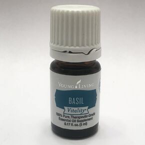 Vitality Basil Essential Oil 5ml by Young Living Essential Oils