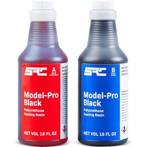 Specialty Resin & Chemical Model-Pro Black (10-Gallon) | 2-Part Epoxy Resin Kit | Polyurethane Casting Resin for Models, Prototypes, Figurines, and Proofing Molds | Ideal for RTV Silicone Molds